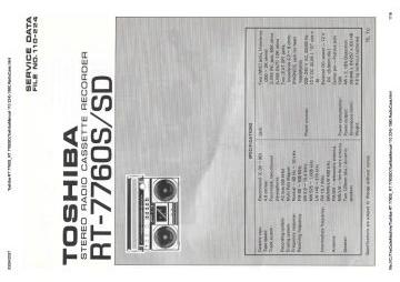 Toshiba-RT 7760S_RT 7760SD(ToshibaManual-110 224)-1980.RadioCass preview